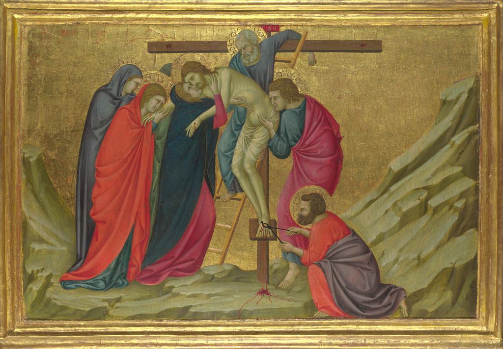 Duccio di Buoninsegna, <em>The Descent from the Cross.</em>