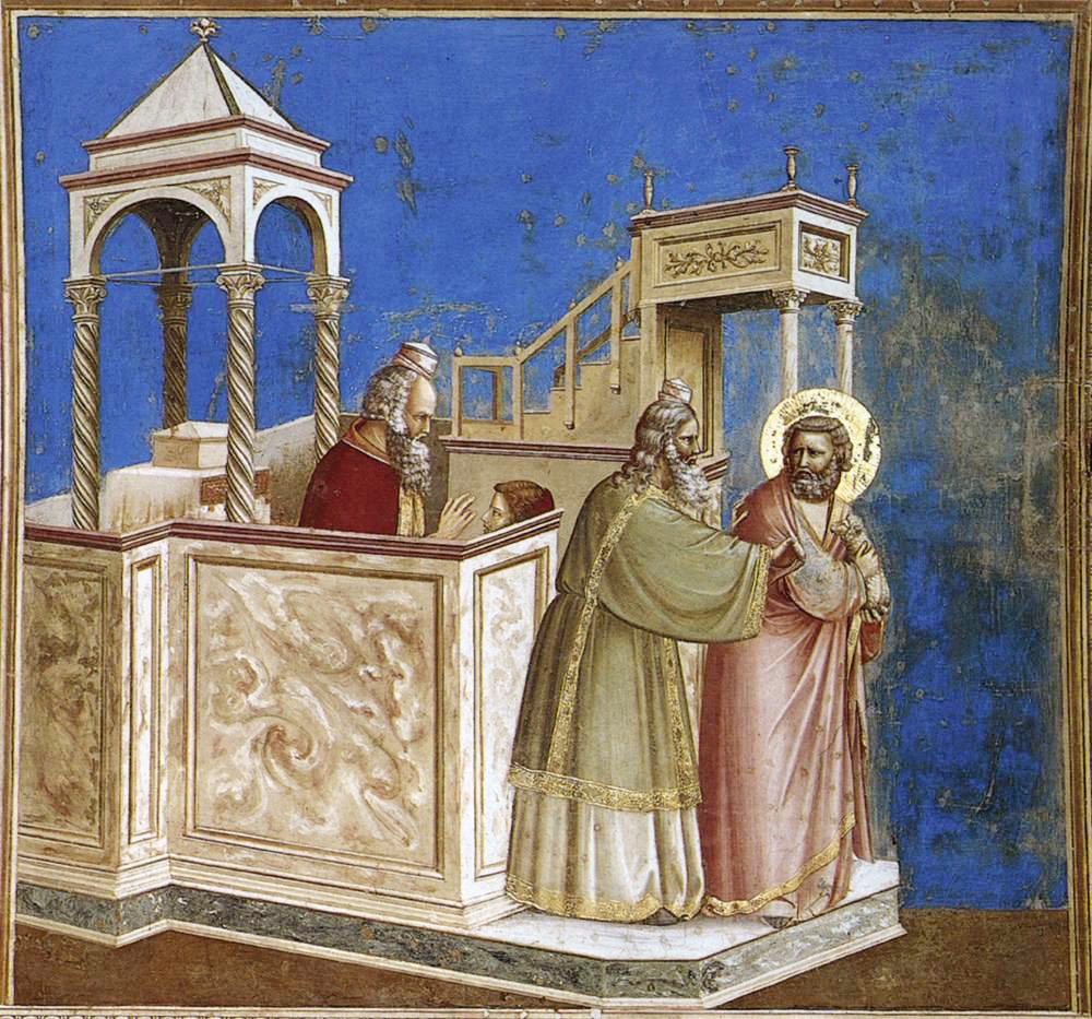 Giotto, Rejection of Joachim's Sacrifice.