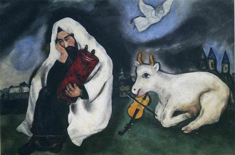 Solitude, Marc Chagall, 1933.