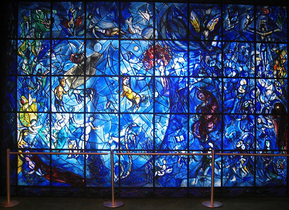 Peace, Marc Chagall, stained glass,1964.