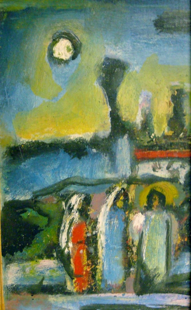 Biblical Landscape [By the Light of the Moon], Georges Rouault, circa 1940.